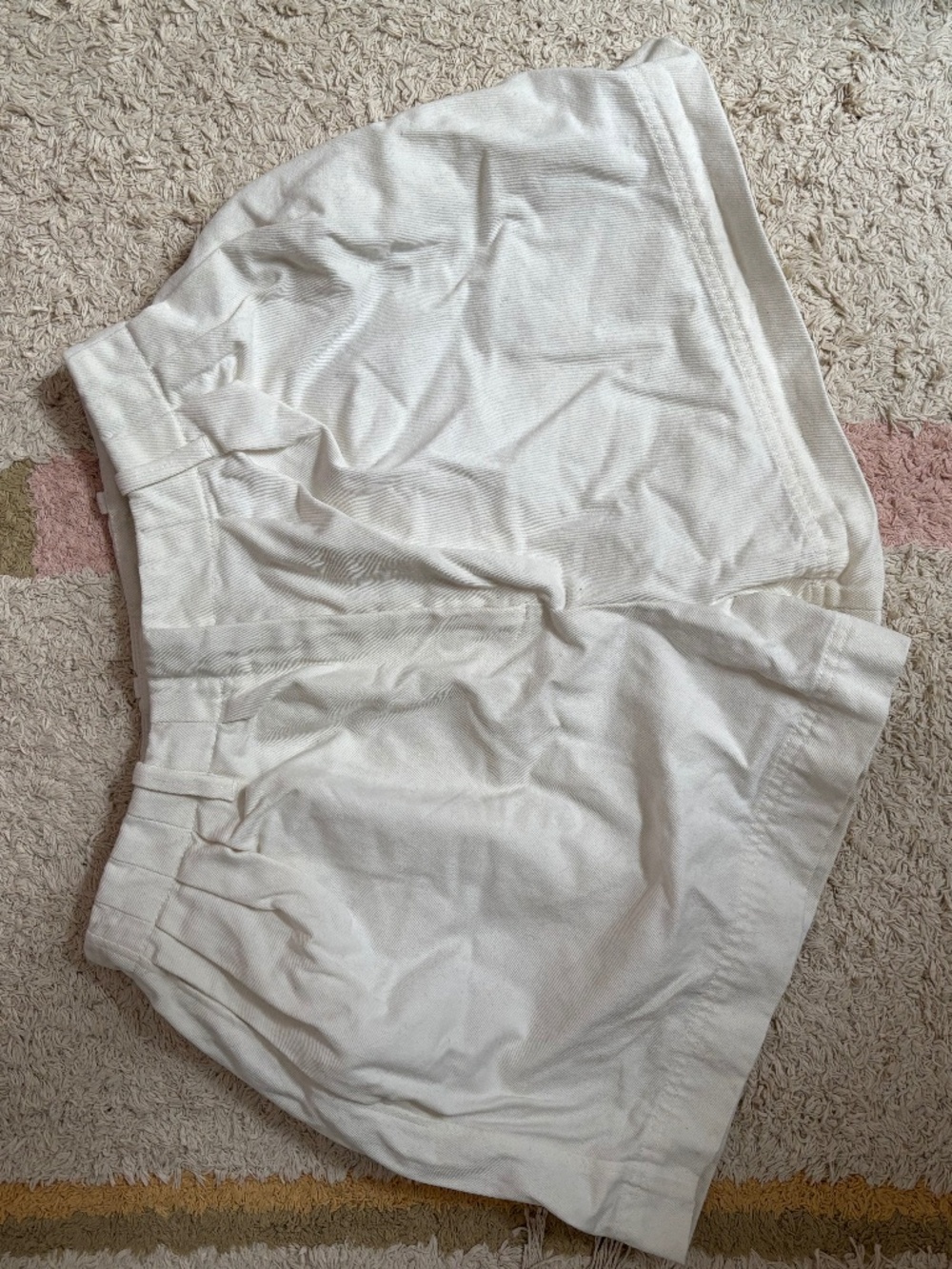 Zara white shorts